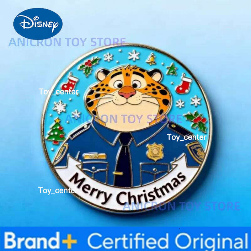 Disney New Zootopia 2 Nick Judy Alloy Decorations Collection Peripherals Refrigerator Magnet Kawaii Gifts H260123