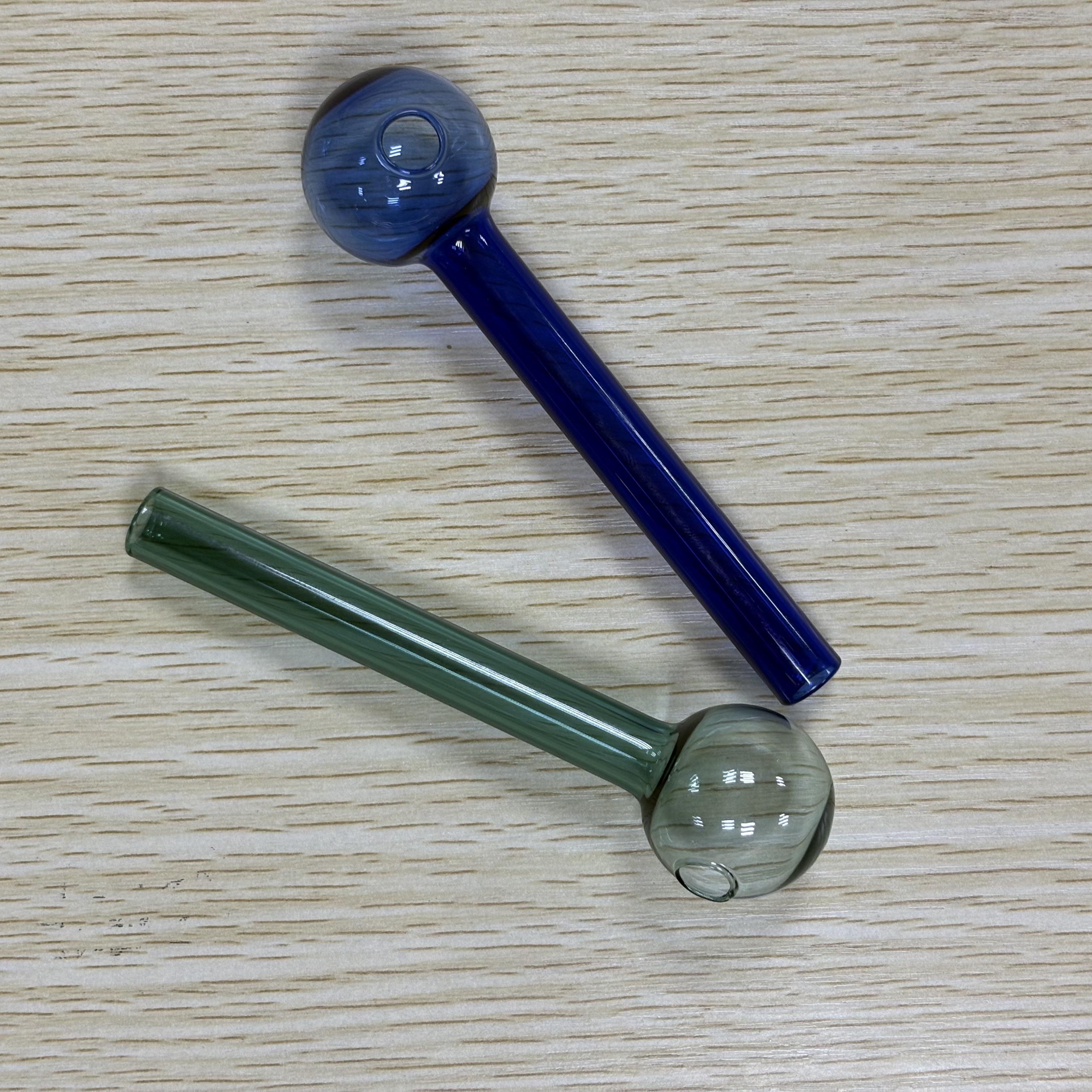 STOCK IN USA, 7pcs 4 Inch / 10cm Multicolor Glass Burner Pipe hookahs Spoon Hand Pipes For Smoking Accessories Tobacco Tool Package well by bubble box