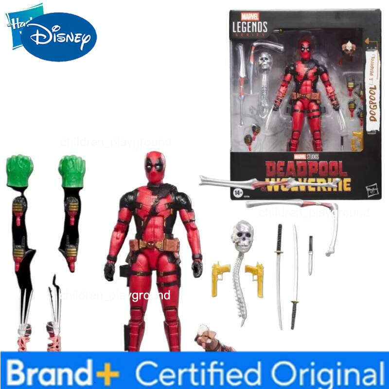 Disney Pre-sale April 2026New Original Hasbro MARVEL DEADPOOL WOLVERINE Action Figure Toys PVC Model Collection H260123
