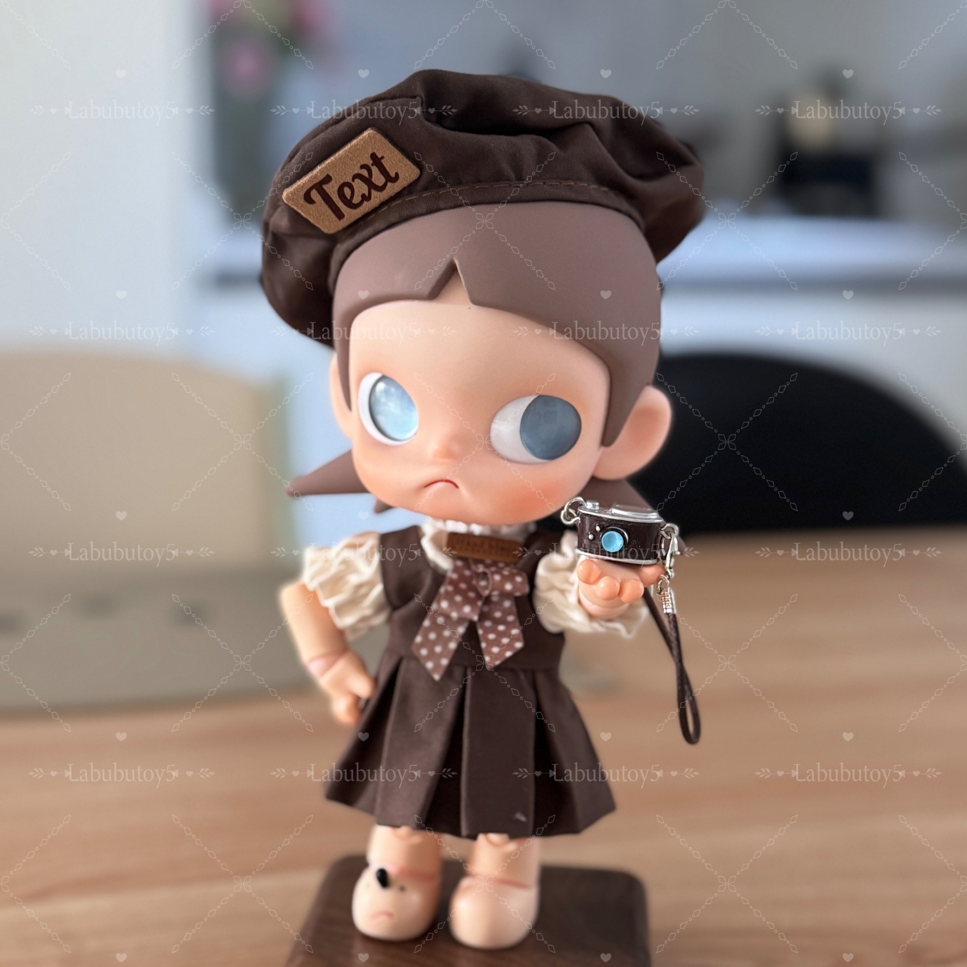 Original Quality Zsiga Dream Destination 1/8 Action Figure Only doll but with matching Outfits 20cm Toy Clothes For Labubu Plush Doll Fans yizhixing