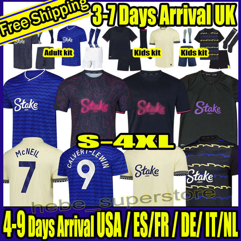S-4XL 25 26 GREALISH BRANTHWAITE Evertoon Soccer Jerseys DANJUMA NDIAYE HARRISON MYKOLENKO TARKOWSKI COLNMAN YOUNG GUEYE PICKFORD 2025 2026 football men shirt