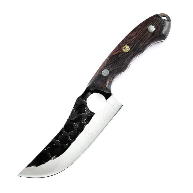 Kitchen knife multi-purpose hand fork butcher knife stainless steel Boning knife fruit and vegetable cutting knife 241224