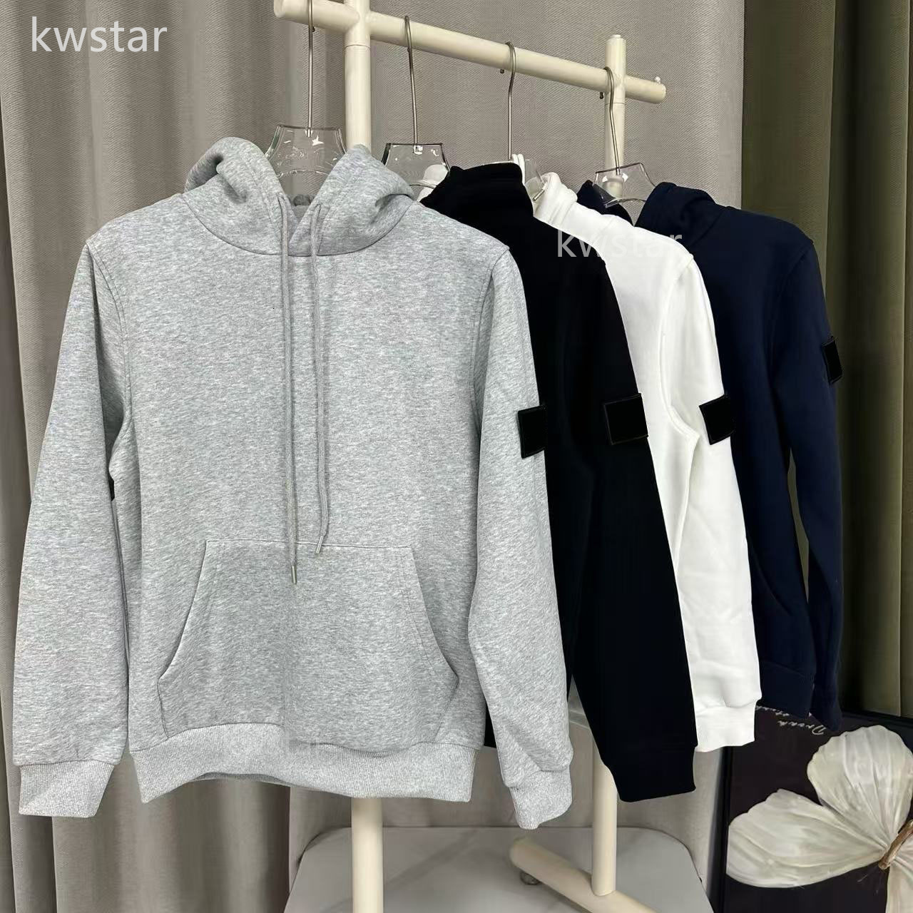 stones Designer Hoodie Topstoney Armbrand sweater Pullover tracksuit Autumn Hoodies Men Women Pullover Hoodies Sweater islands S-2XL