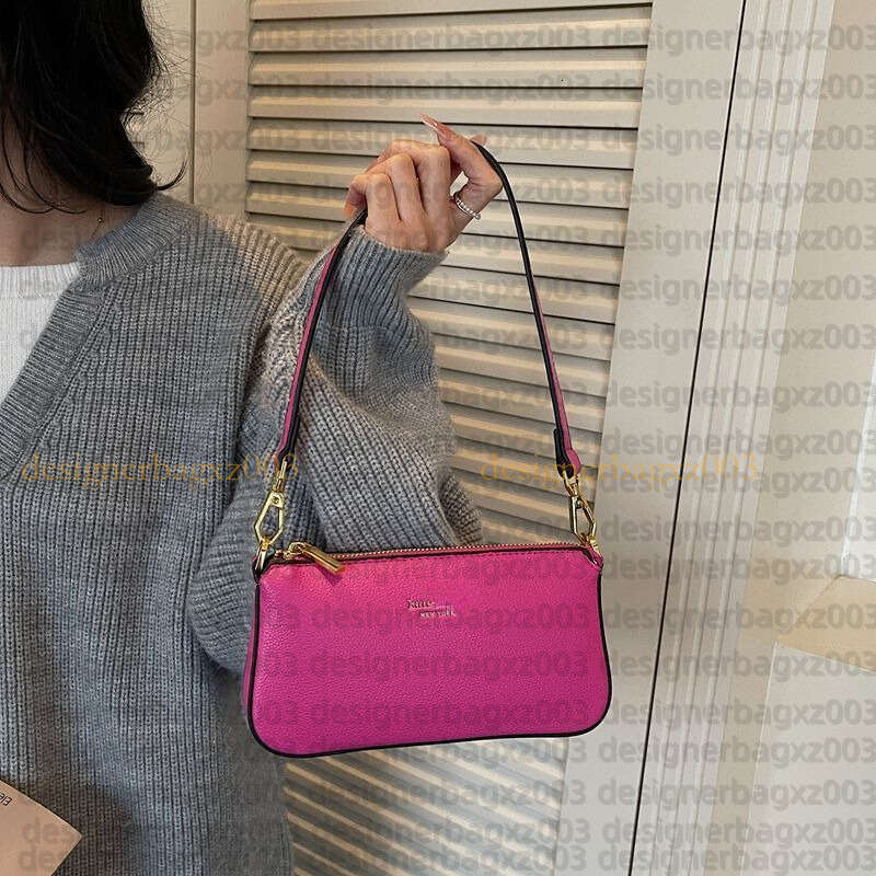 Kate Luxury Bag Designer Spades Bag Mahjong Bag Lightweight Commuter Underarm Shoulder Bag For Women Tote Bag New Lychee Pattern Single Shoulder Handbag