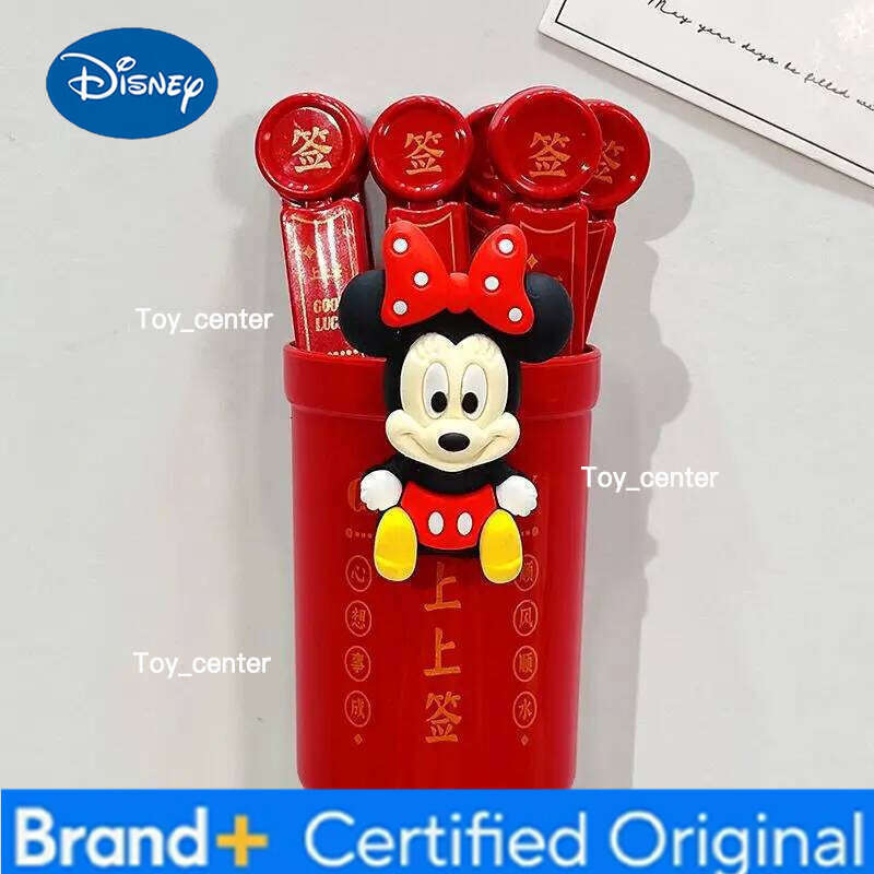 Disney Cute Cartoon Mickey & Minnie New Snack Bag Clips, Refrigerator Magnet, Multi-functional Household Food Sealing Clips H260123