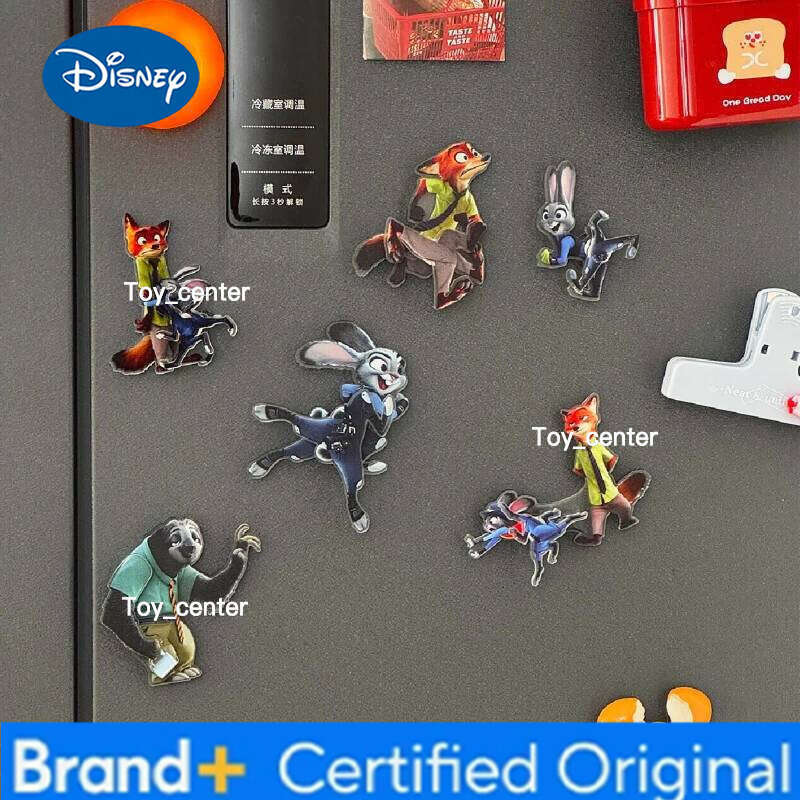 Disney 'S Zootopia Fridge Magnets New Creative Home Decoration Presents And Souvenirs Featuring Police Officer Judy Nick H260123