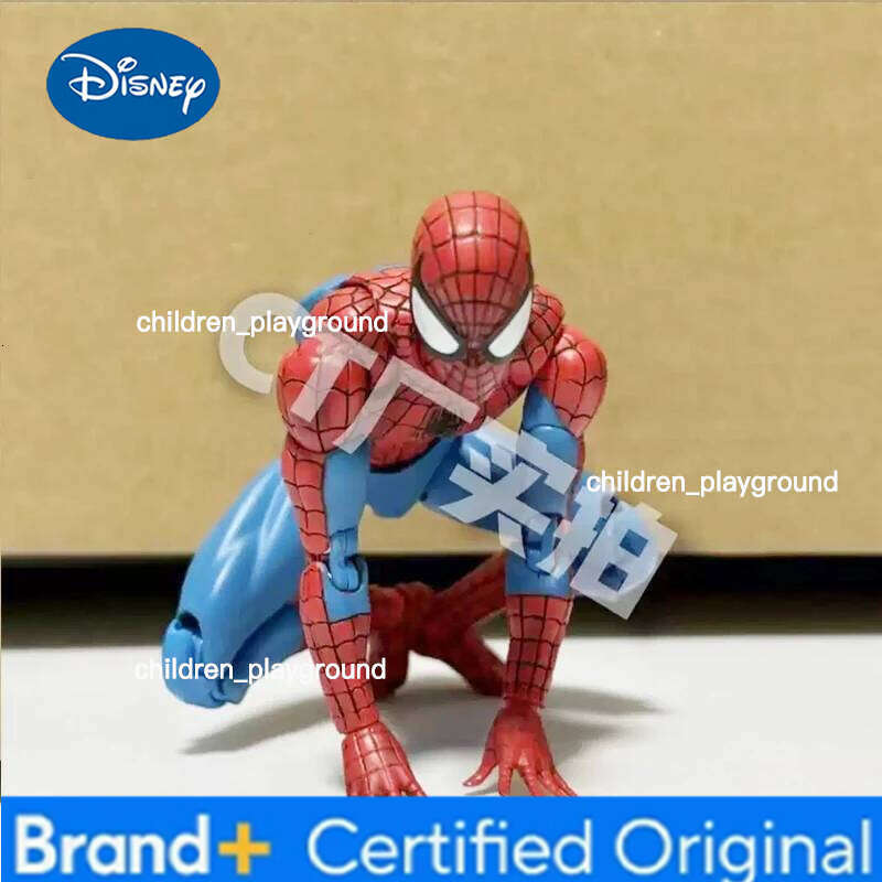 Disney Ct Spiderman Mafex 185 Classic Costume Anime Ver Miles Morales 2099 Spider-man Action Figure Figurine Toys Kids Gift H260123