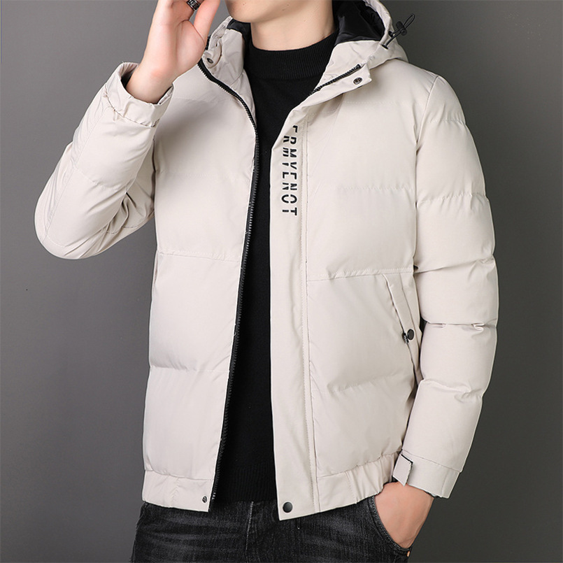 Winter New Waterproof Thickened for Men Youth Trendy Brand Short Hooded Coat Men's Casual Versatile Cotton Padded Jacket - view 4