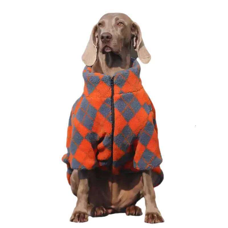 Large Coat Hoodie Big Dog Clothes Winter Pet Apparel Poodle Border Collie Samoyed Husky Labrador Golden Retriever Costumes