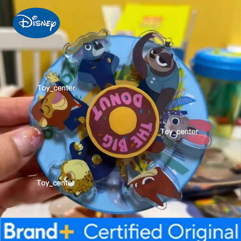 Disney 9cm Q Version Zootopia 2 Acrylic Rotating Refrigerator Magnet Cute Decorative Accessory Magnetic Gift H260123