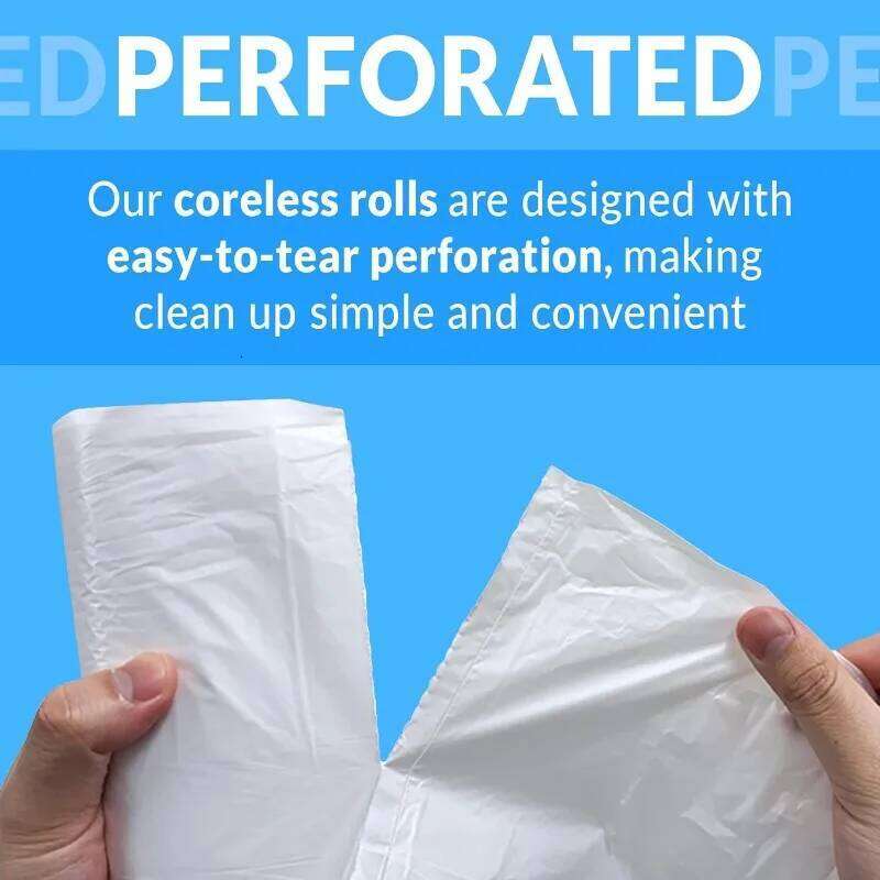 SuperValue 13 Gallon Trash Bags | Clear Multi-Use Garbage 1000 Count Bulk Tall Kitchen Can Liners 26W0123