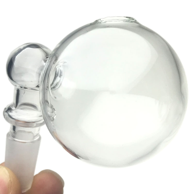 Goodsstore 14mm 18mm Male 50mm Bubbles Glass Oil Burner Pipes Thick Game-Changer Funny Bong Bowl