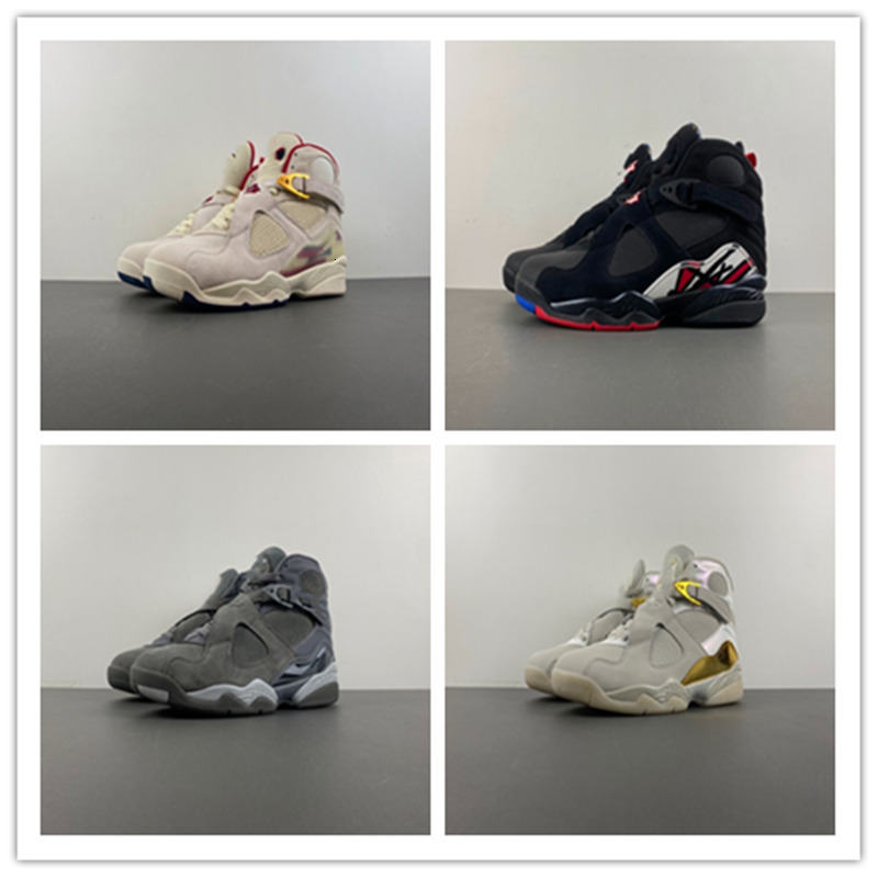 Outdoor Shoes 8s Aqua Cavs SoleFly Mi Casa Es Su Casa Playoffs Men Women Sports Sneakers