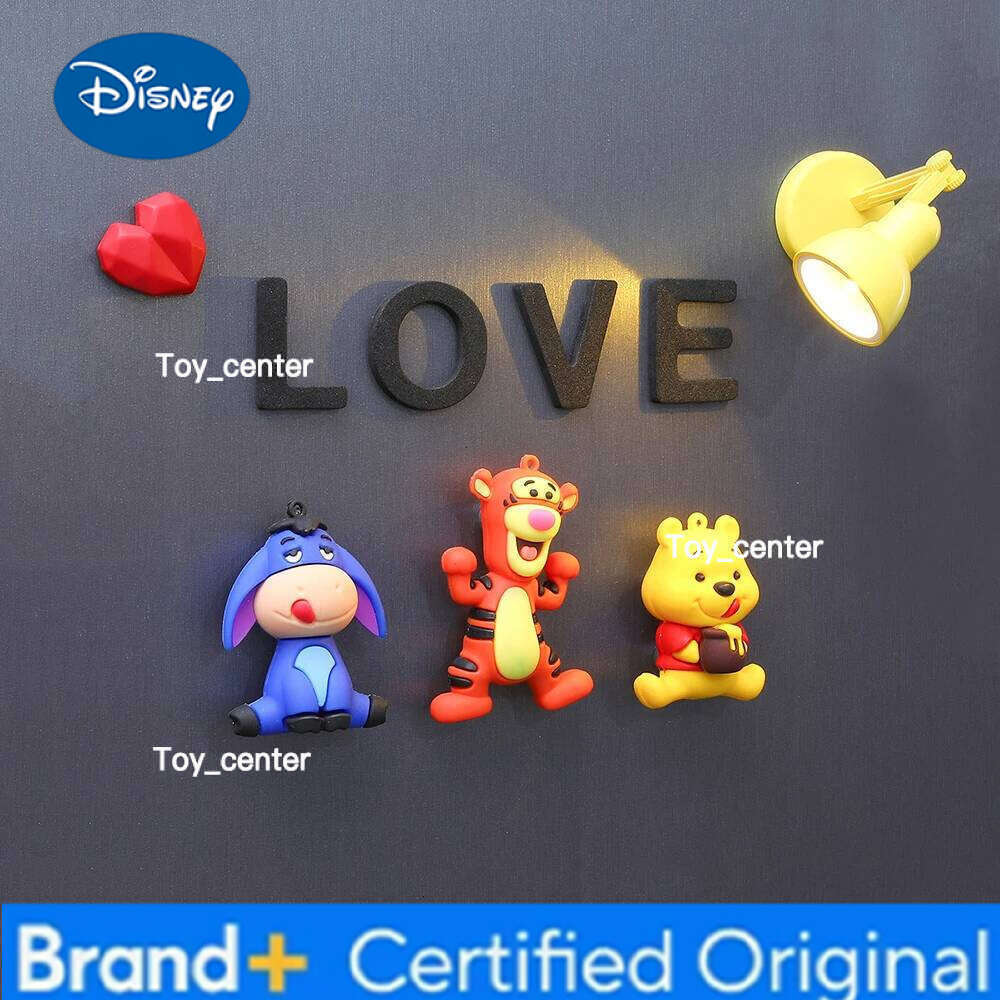 Disney Toy Story Woody & Buzz 3D Fridge magnets - Creative Cartoon Anime Magnetic Decor, Collectible Figurine Gift for Home Office H260123