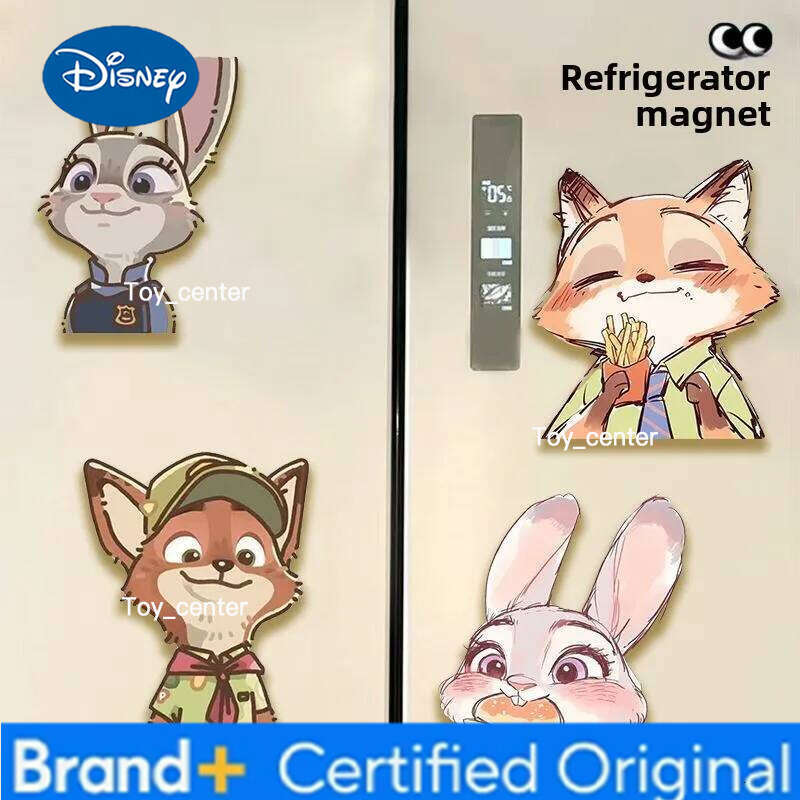 Disney Zootopia 2 Refrigerator Magnet Cartoon Magnetic Student Cute Ins Accessories Decoration Friend Bestie Gift H260123