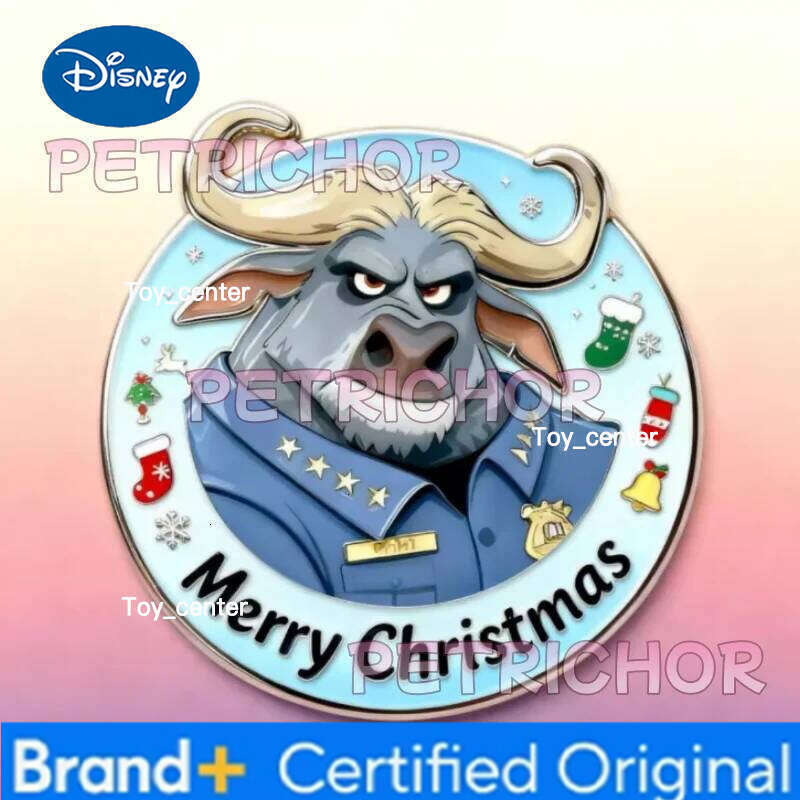 Disney New Zootopia 2 Nick Judy Alloy Decorations Collection Peripherals Refrigerator Magnet Kawaii Xmas Customized Gifts H260123