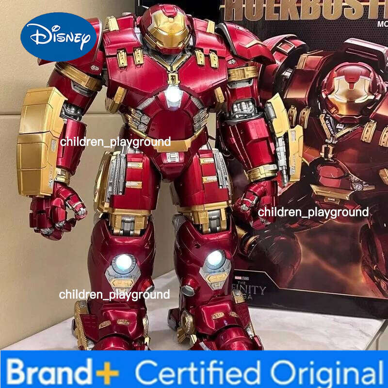 Disney Fondjoy Iron Man Action Figure - 1/7 Scale Mark Hulkooster Hulkbuster Armor Assembly Model Toy for Collectors And Xmas Gifts H2601231