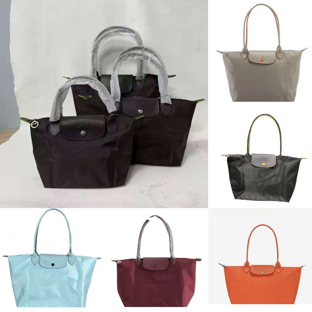 2026Designer Bag 3A Shoulder Bag Dumpling Bag Nylon Commuting Work Tote Foldable Waterproof Oxford Storage Women Outdoor Bag Handheld Single Tote Longchamns