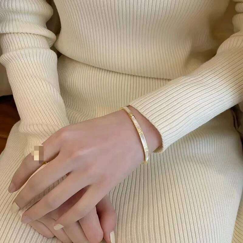 Luxurys For Women Stainless Steel Bracelet Fashion Jewelry Accessory Z260123