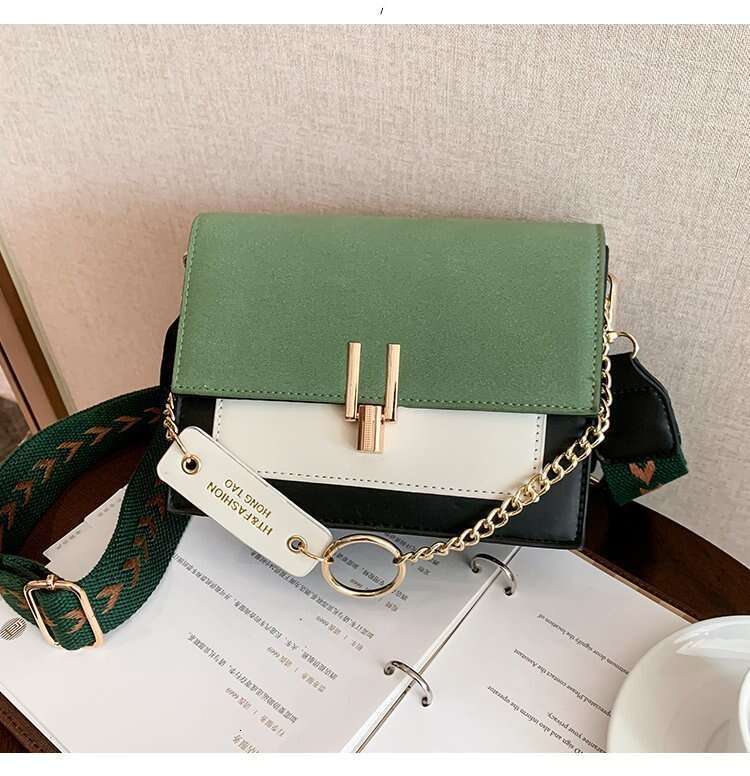 Simple Retro Fashionable Commuter Shoulder Casual Personality Small Square Korean Style Elegant Crossbody Bag S260123