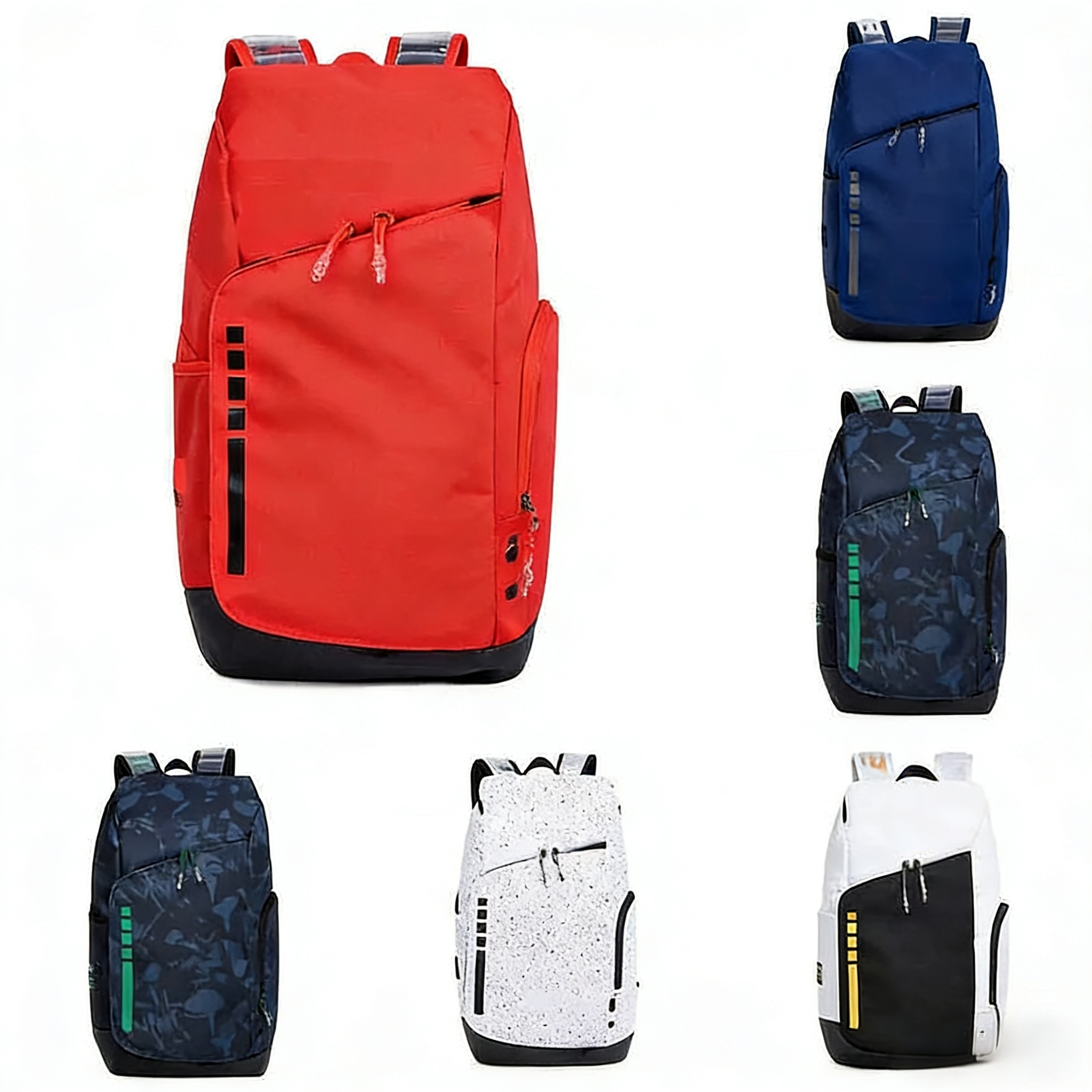 Elite Pro Backpack Designer Tech Fleece Luxury Niki Black Navy Large Capacity Basketball Training For Middle And High School Sports Travel Laptop Bag