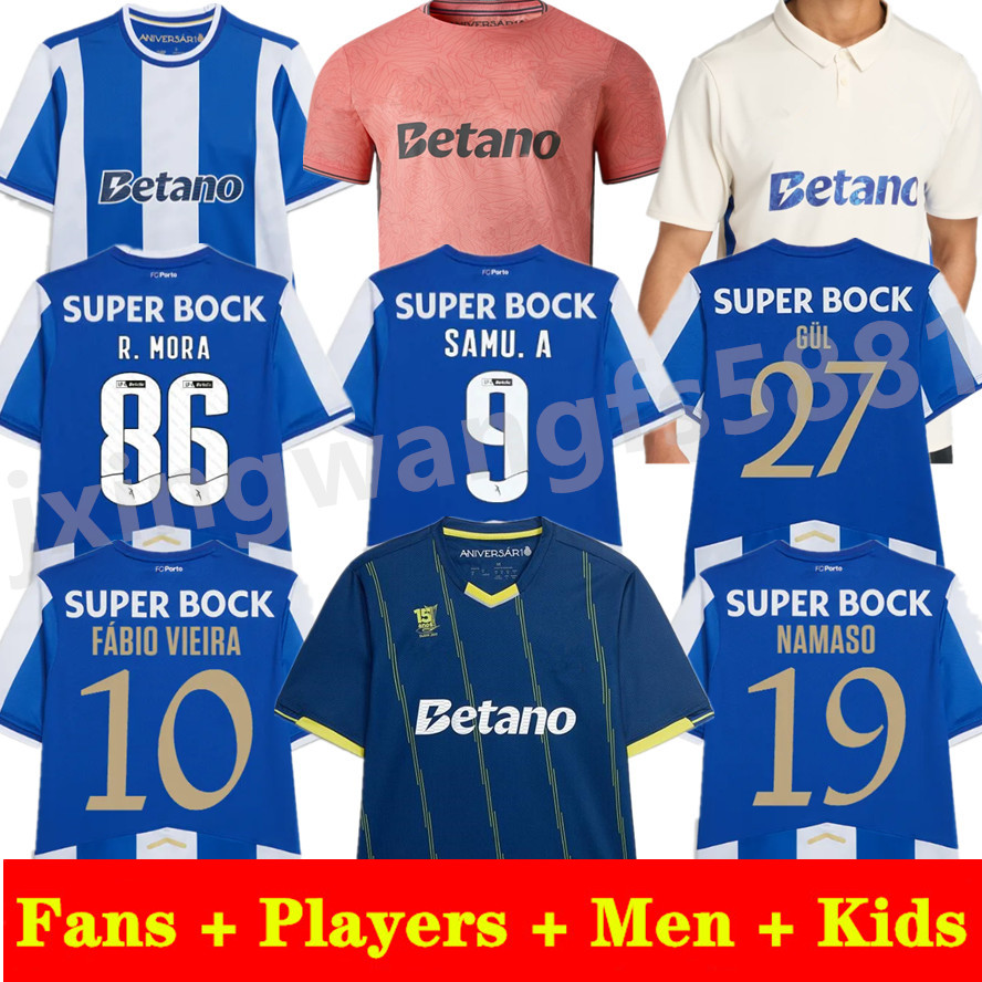 25/26 EVANILSON PEPE PORTOS Soccer Jerseys Dragon FABIO VIEIRA MEHDI 2025 2026 OTAVIO MATHEUS Maillots Shirt MAREGA SERGIO home away third MEN KIDS football jersey