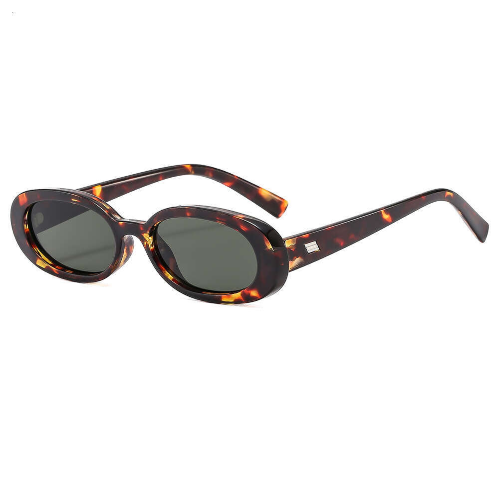 Oval Small Frame 2025 New Trendy Street UV Protection Ins Style Sunglasses
