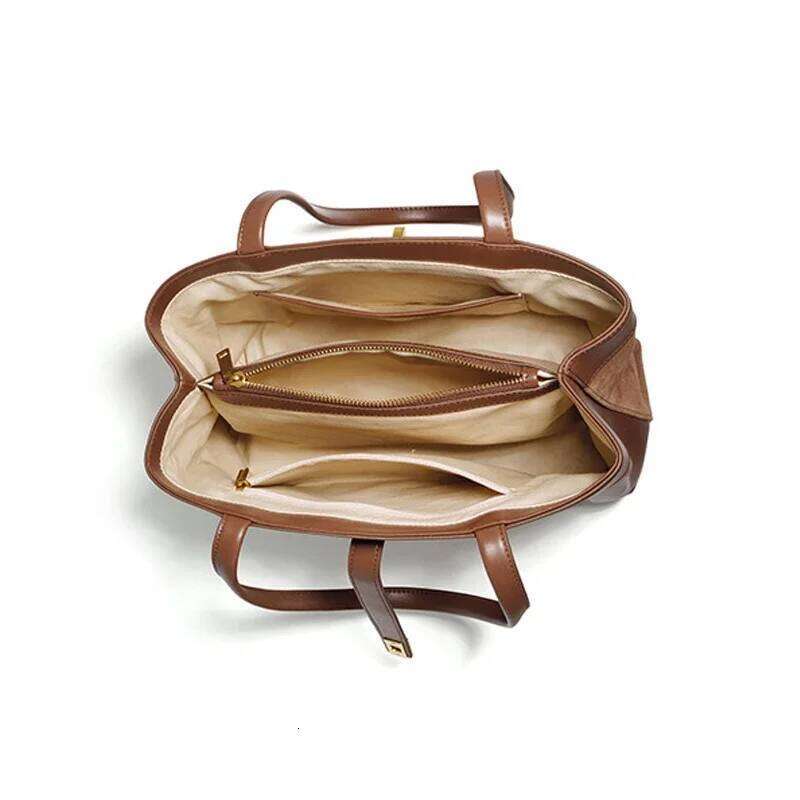 Luxury Shoulder Bags Totes Hobo Suede Tote Women Minimalist Designer Armpit Square Bag Matte Leather Handbag For Work Office Commute Briefcases SENYY