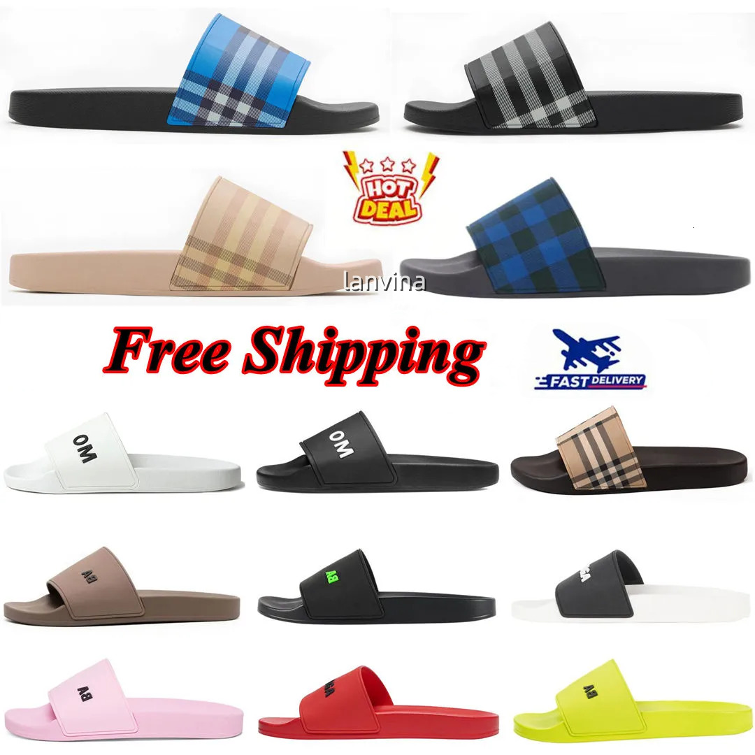 2026 slides Designer Fashion Slipper Sliders Paris Slides Sandals Slippers For Men Women Luxury triangle Slides Hot Unisex Pool Beach Flip Flops Size 35-46