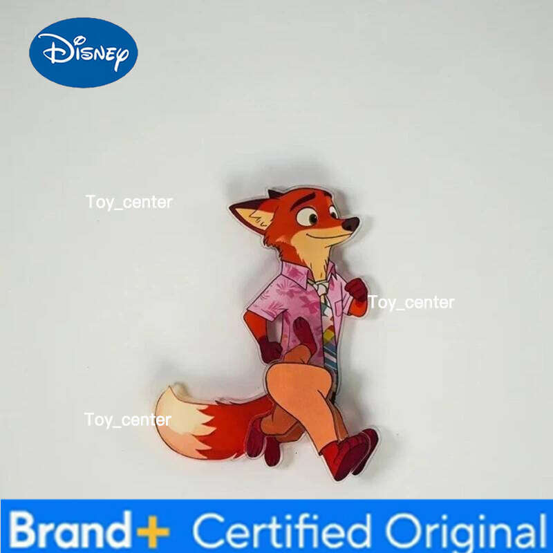 Disney New Best-selling Cartoon and Anime Zootopia 2 Rotating Fridge Magnets Gary Nick Judy Fan-shaped Decorative Gifts H260123