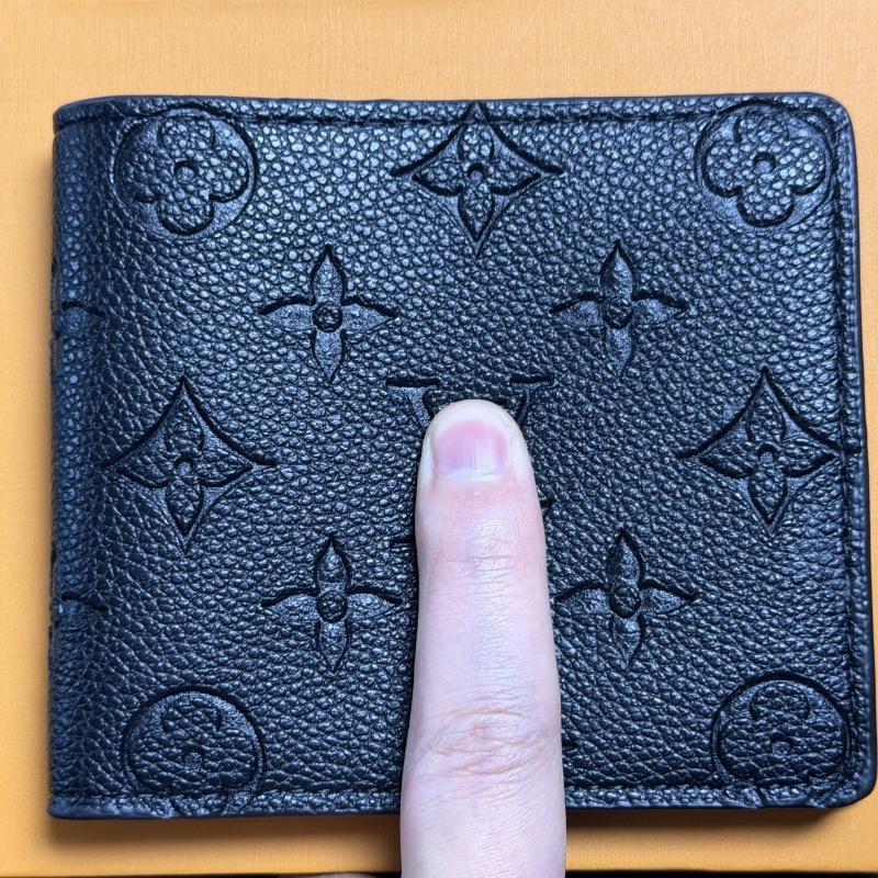 10A wallet Designers MULTIPLE Wallet Paris Plaid Style Mens billfold Women Purse High-end Water ripple flowers SLENDER Wallets handbag With box dust bag 17