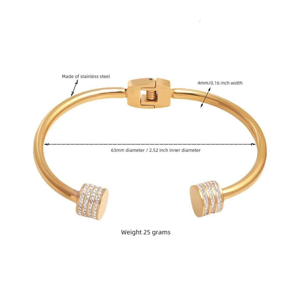 SHENNAIMING brand Stainless Steel Wire Bracelet Trendy Three Color Geometric Hip-Hop Jewelry Wholesale Gift Z260123