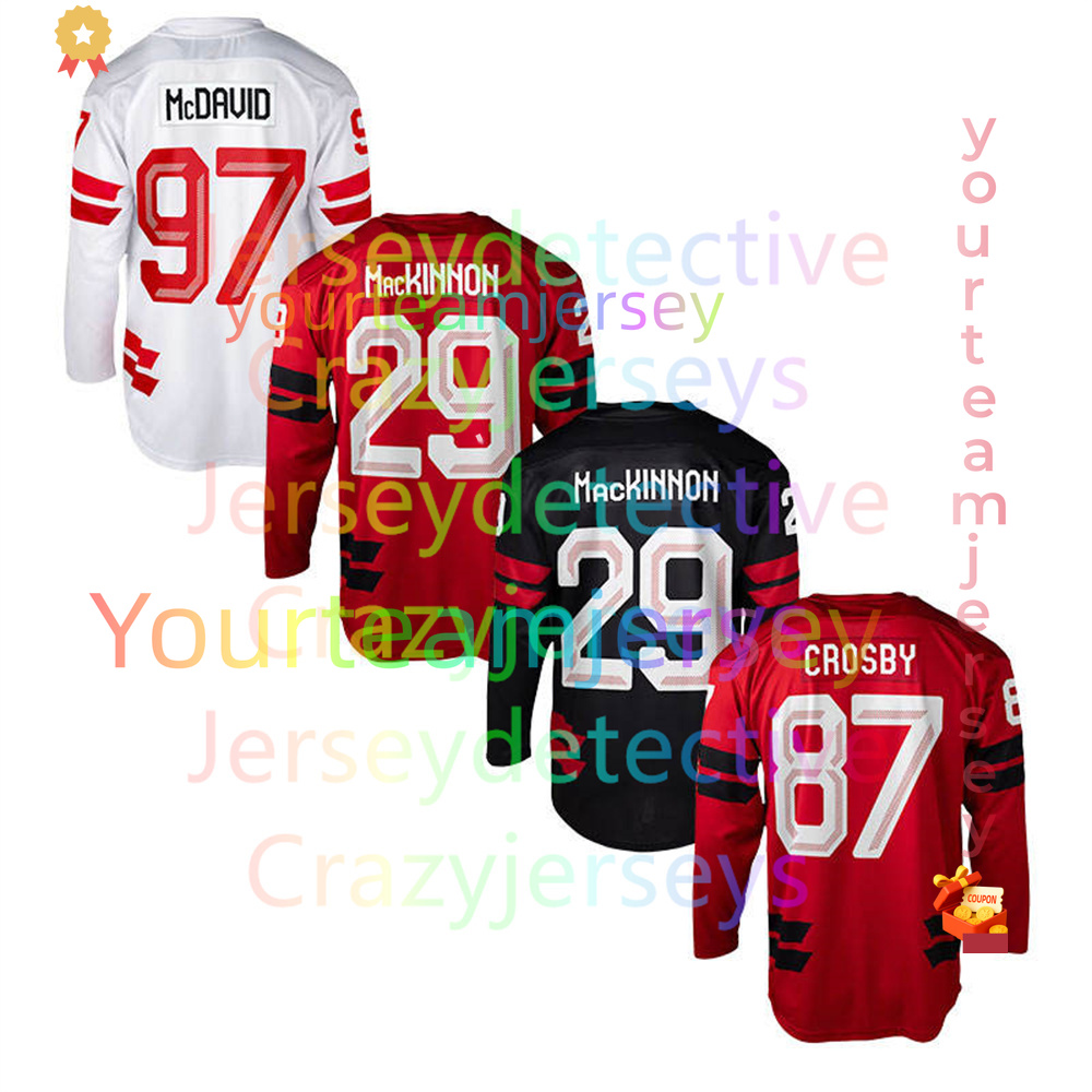 New arrival best seller yourteamjersey Custom Hockey Jerseys Canada 2026 Olympices Sidney Crosby Cale Makar Mackinnon Stitched Letter Number shxinet Design S-XXXL