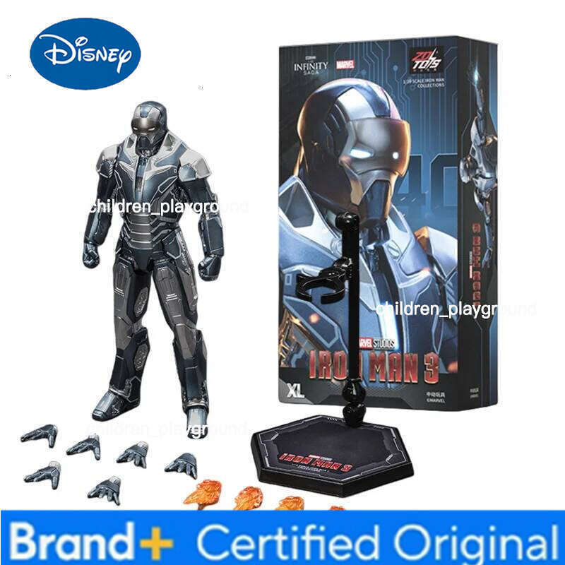 Disney ZD Toys MK15 MK16 War Machine MK2 Action Figure Mk47 MK35 Red Snapper 1/10 Scale Iron Man Collections Gift H2601231