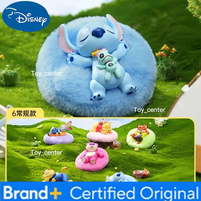 Disney Sunday Series 2025 New Hot Kawaii Pvc Mini Figure Blind Box Surprise Toy Car Decor Fridge Magnet Cute Gift For Girls Toys H260123