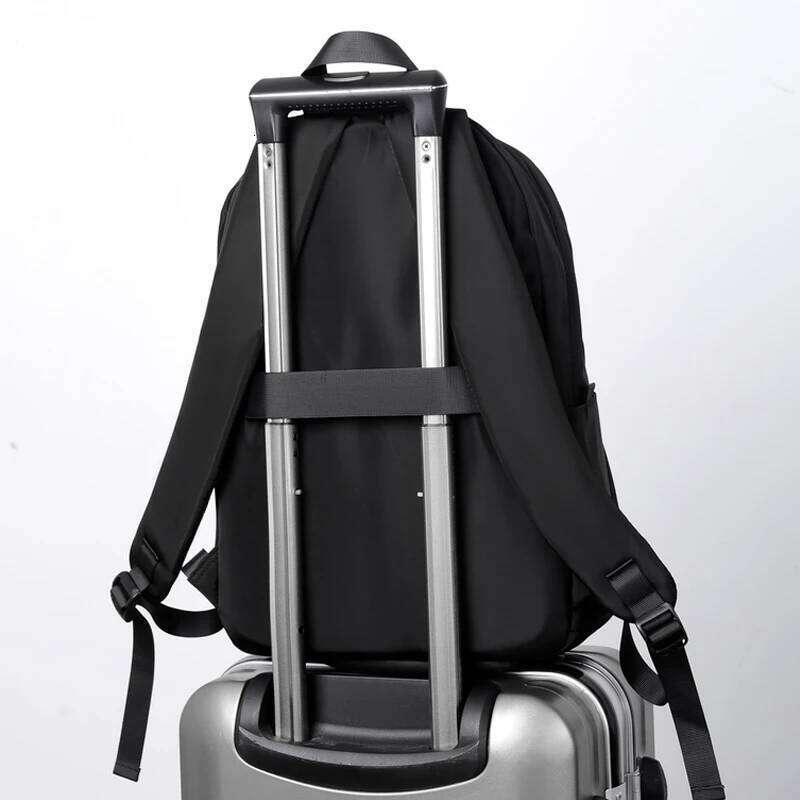Men's casual business backpack, large capacity computer bag, waterproof fabric, suitable for daily commuting, school, travel Z260124