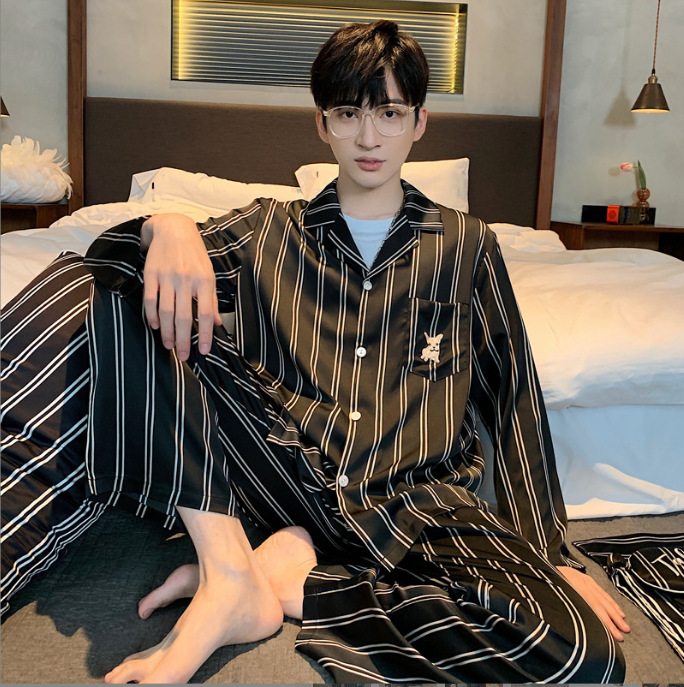 B1357-Elegant Womens Homewear Collection with Lovely Red Hearts Print