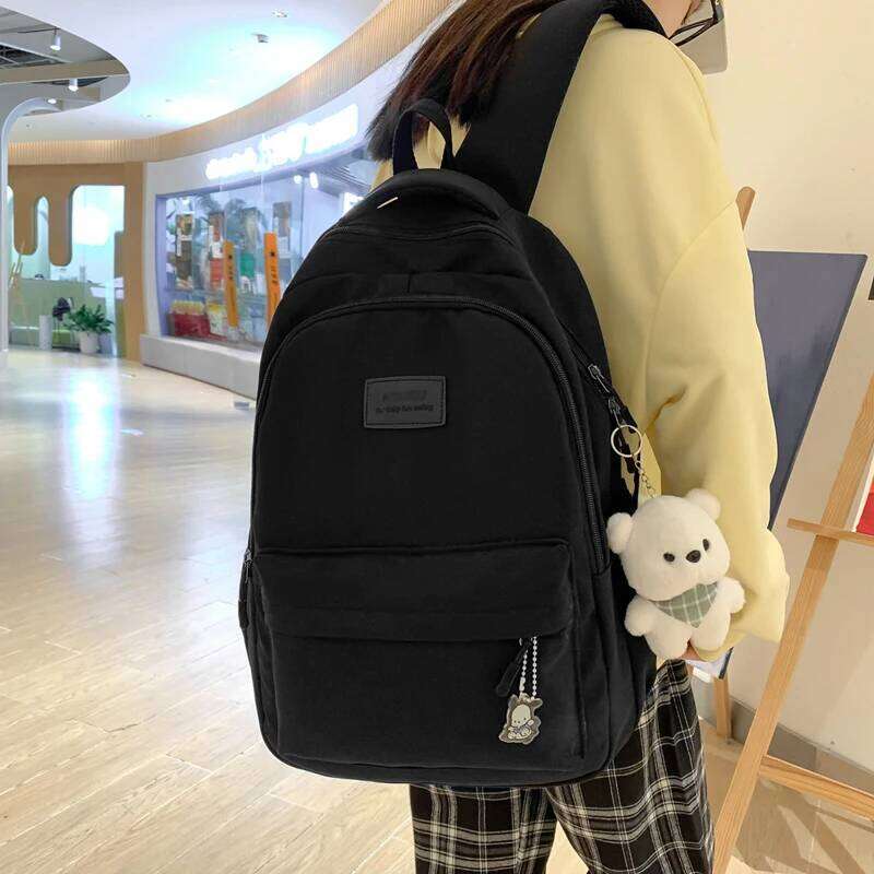Female Fashion Men High Capacity Waterproof College Backpack Trendy Women Laptop School Bags Cute Girl Travel Book Bag Cool Z260124