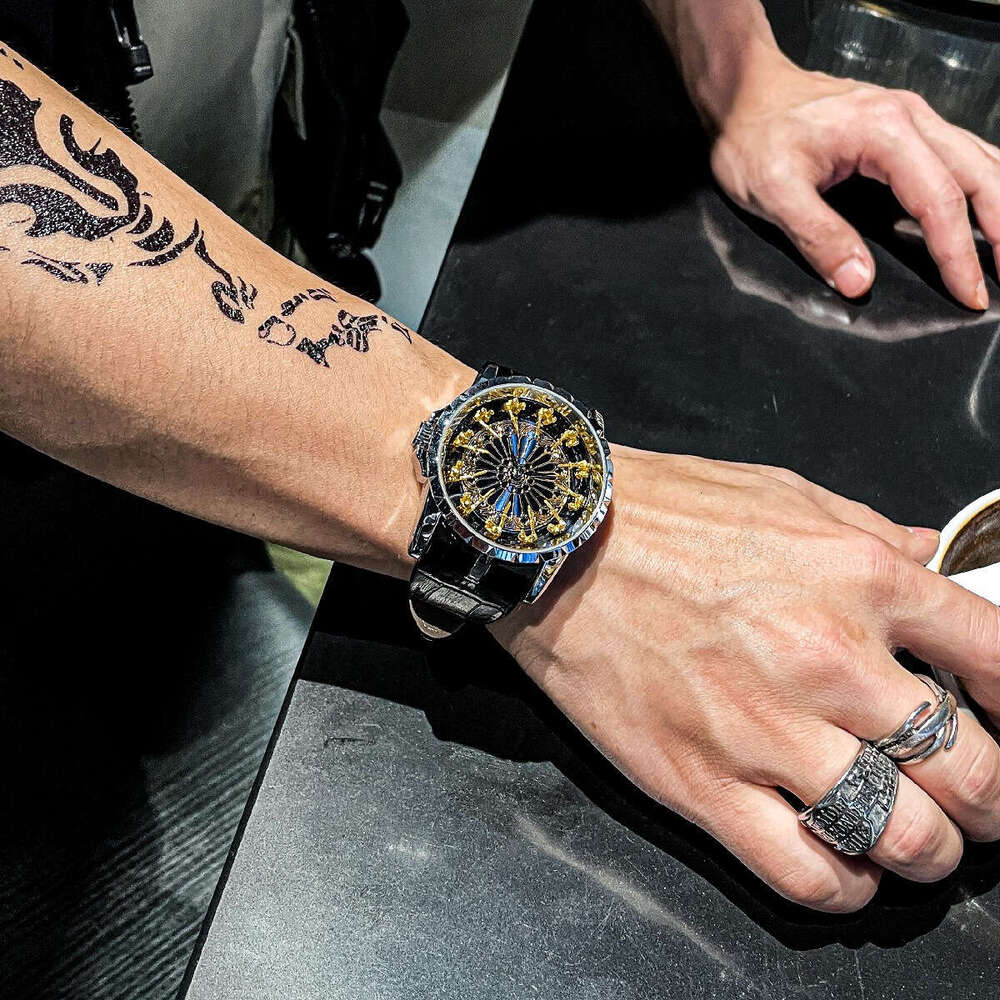 Twelve Knights Round Table Watch Valentine's Day Gift for Boyfriend Personalized 3D Knight Trendy Men