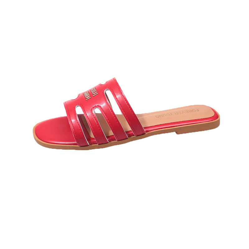 Free delivery designer Slippers Lamb wool cotton for women going out and staying at home thick soled