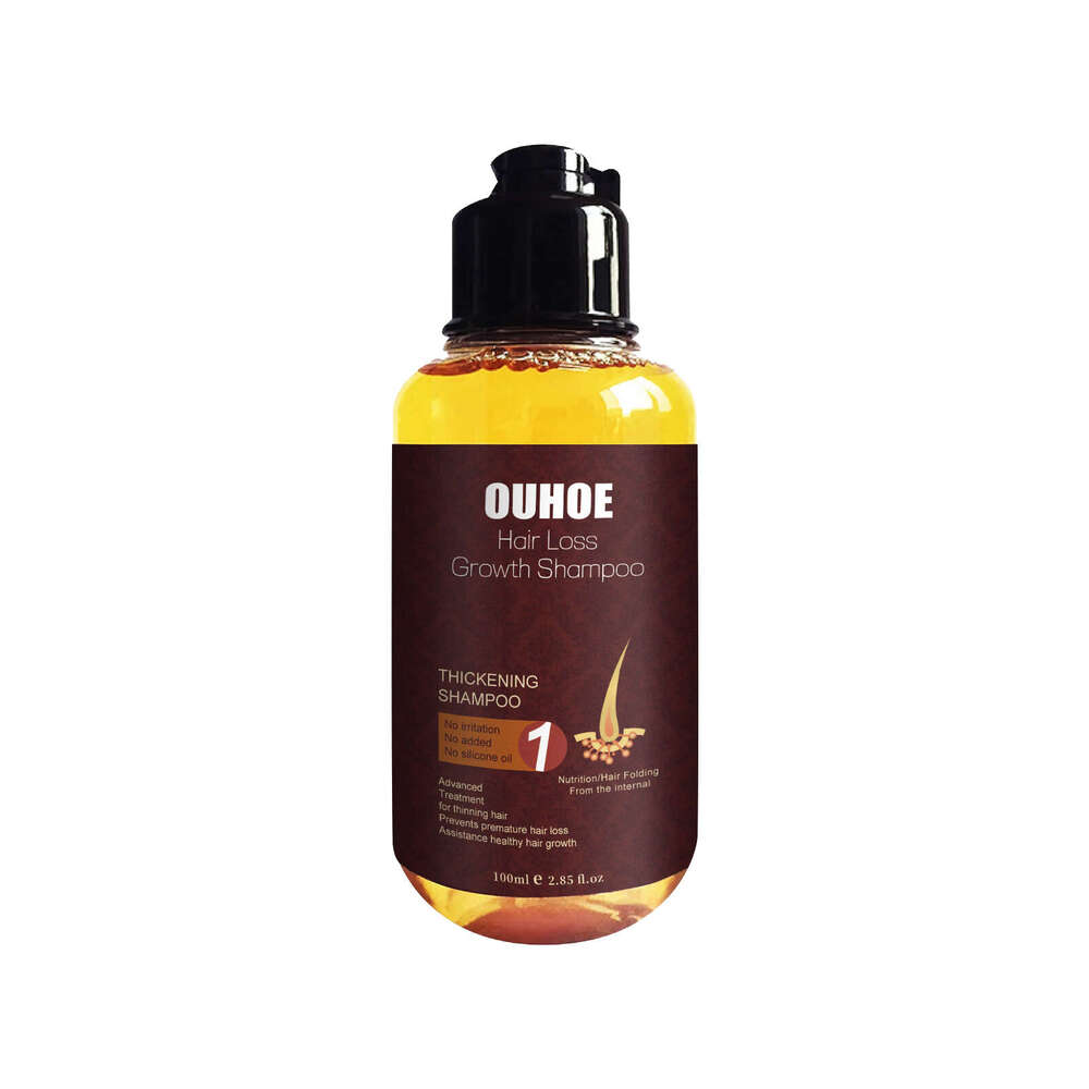 OUHOE Gentle Cleansing Scalp Moisturizing Shiny Care Smooth Hair Strengthening Shampoo