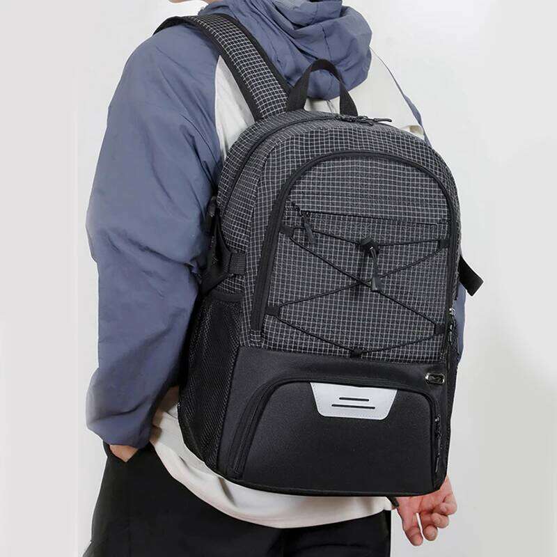 Men BackpackDynamic Fitness Backpack Outdoor Lightweight Large Capacity Badminton Training Equipment Pick Tennis Bag Z260124