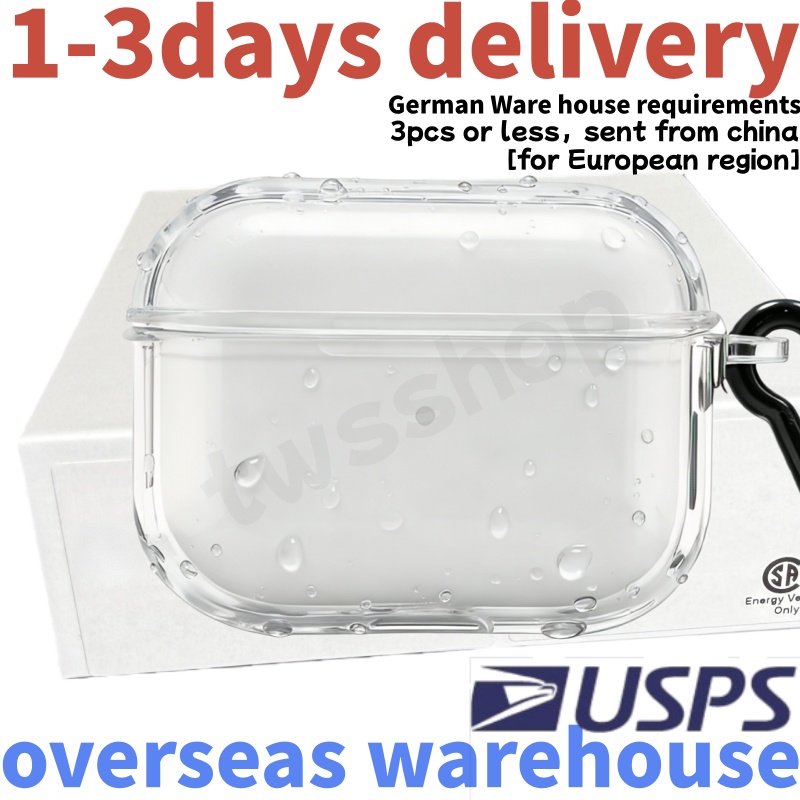 USA Stock ANC Noise for apple AirPods pro 3 2 earphone 3rd airpod 4 5 6 earphones 3 Solid Silicone Cute Protective Headphone Cover Wireless Charging 3nd 2nd anc new case