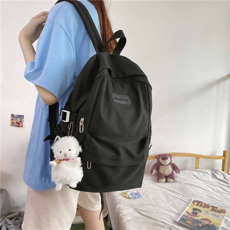 Waterproof Nylon Women Backpack Multi-Pocket Student Rucksack Female Travel Bag Book Schoolbag For Teenage Girl Boys Satchel Z260124