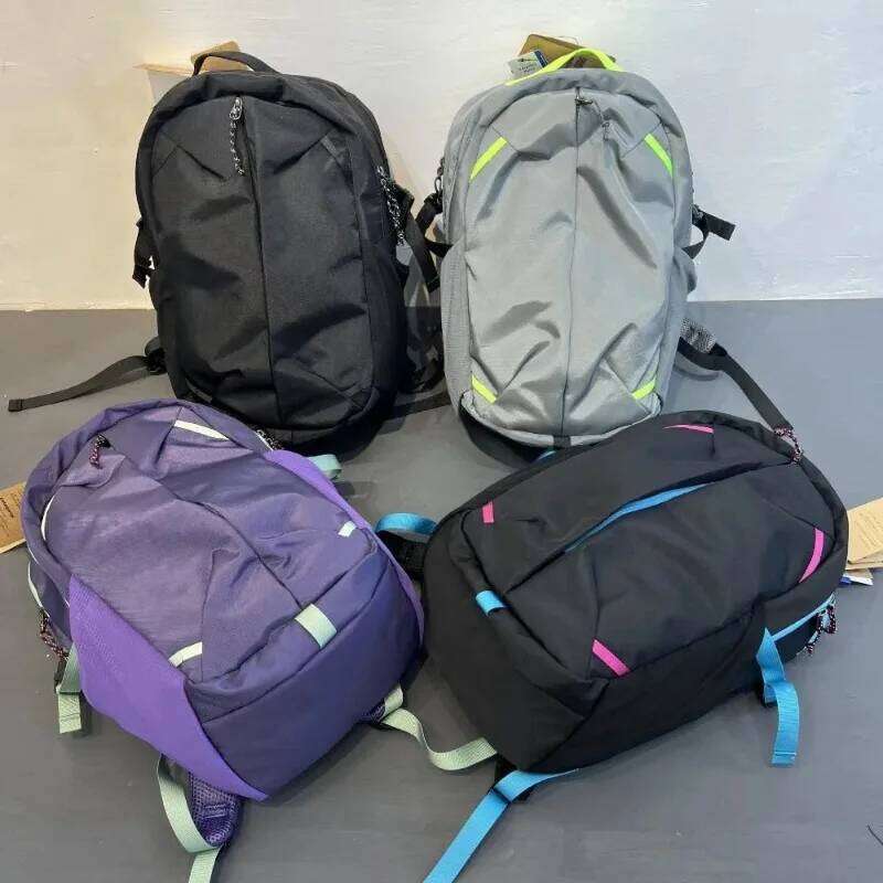 New men's women's contrasting color outdoor and leisure travel backpacks, sports hiking bag Z260124