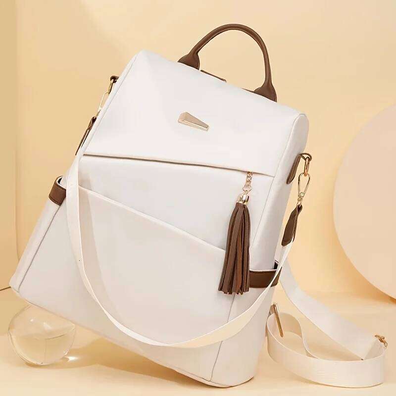 Luxury Women's Backpacks Waterproof Nylon Shoulder Bags Large Capacity Zipper Travel Backpack Commuting Z260124