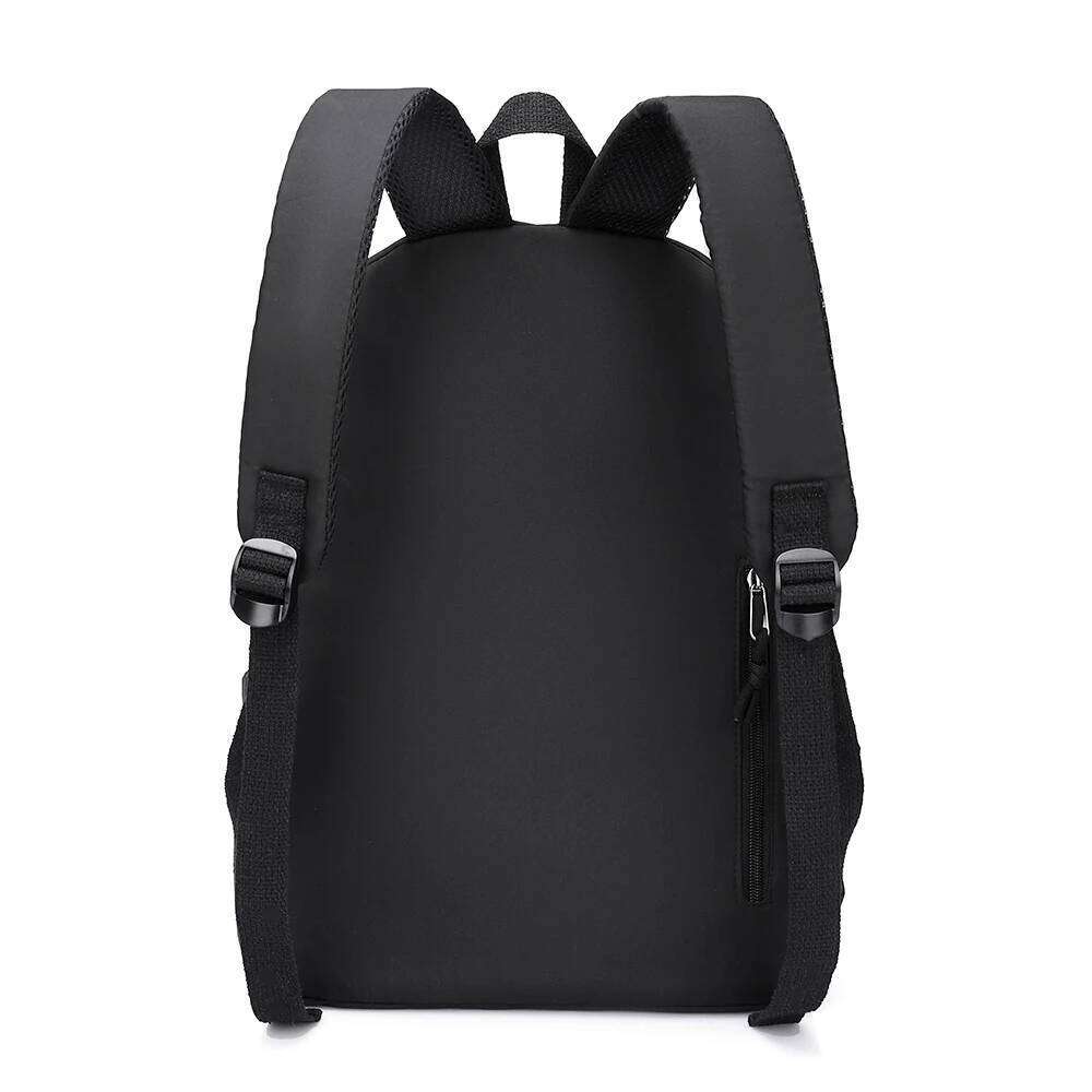 A stylish travel backpack with ample capacity, lightweight nylon fabric versatile multiple pockets for school and commuting. Z260124