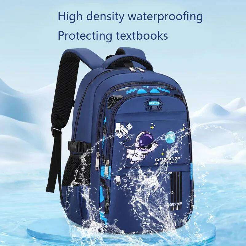 Kids Children Bags for Boys Astronaut School Backpack Waterproof Primary Book Bag Mochila Infantil Z260124