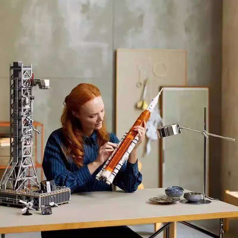 2025NEW 3601PCS Creativity Space Launch System Blocks Bricks Assembling Model Fit 10341 Toys for Children Christmas Gift Set