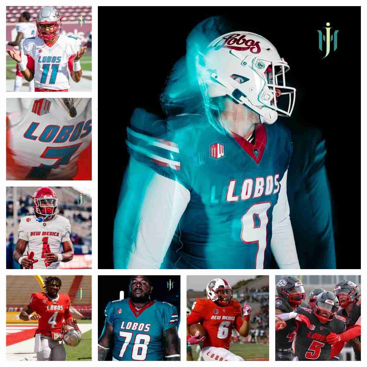 New Mexico Lobos Football Jersey Stitched Player Names Damon Bankston